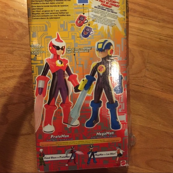 Megaman NT Warrior Action Figure Battle Chip